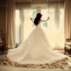 Mark Zunino wedding dress from Kleinfeld